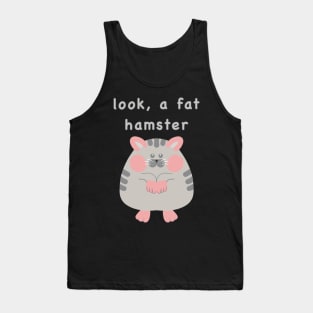 Cute Fat Hamster Tank Top